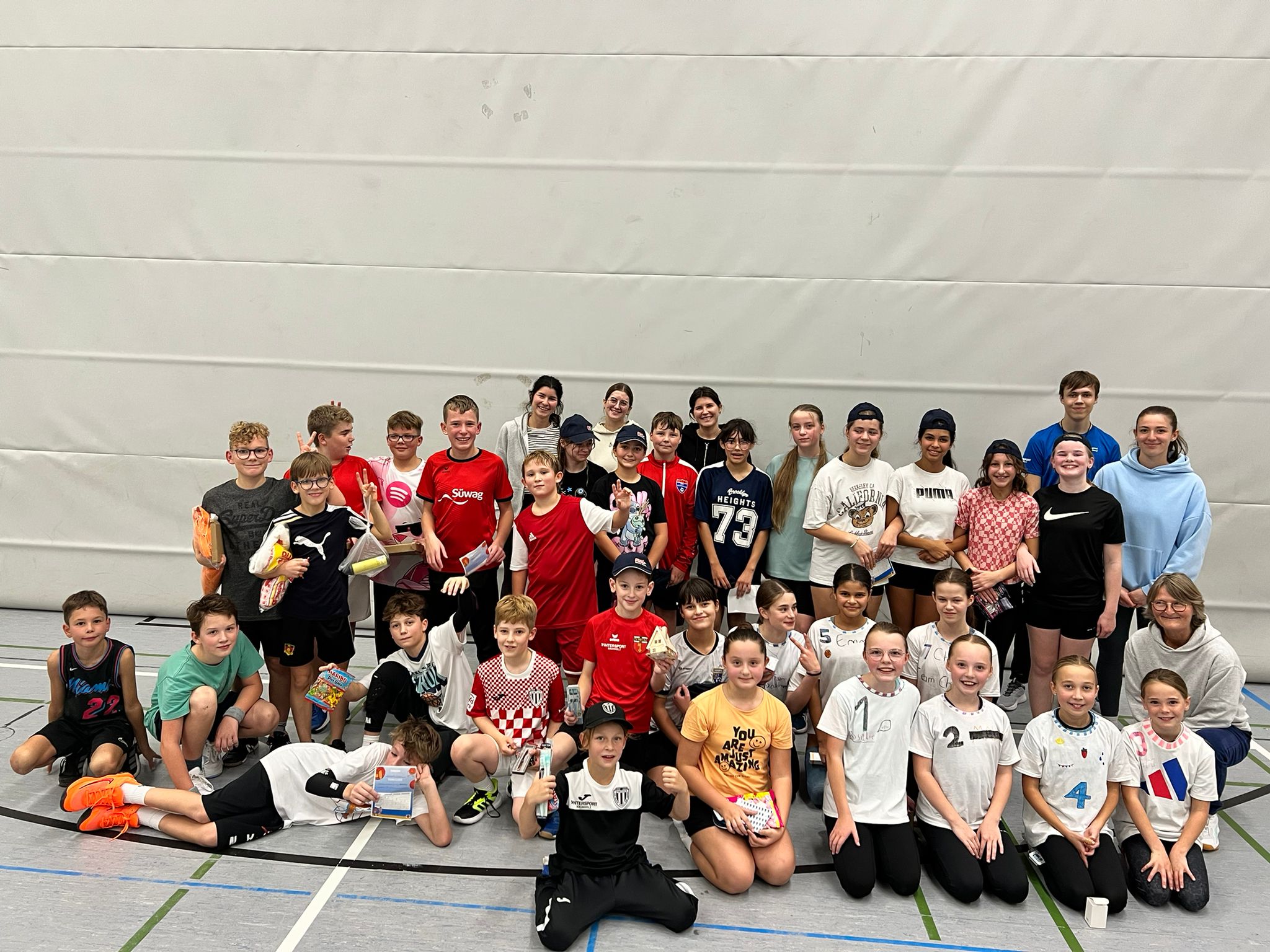 Teilnehmende des Mitternachtsturniers